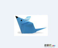 折纸大全 老鼠折纸法